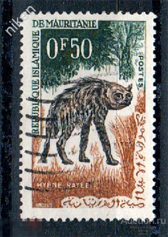 МАВРИТАНИЯ 1963 ФАУНА ХИЩНИКИ ГИЕНА 63-126