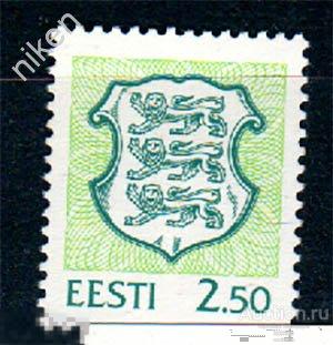 ЭСТОНИЯ 1996 СТАНДАРТ ГЕРБ ГЕРАЛЬДИКА 62-147