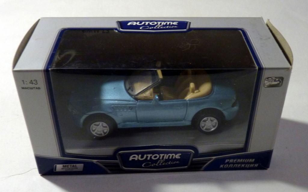 Масштабная модель Autotime Collection Автотайм BMW Z3 1:43 в коробке