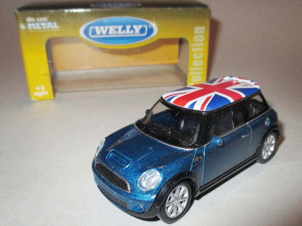 модель авто Mini Cooper / Мини Купер (WELLY) Читайте описание!!!