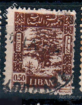 ЛИВАН 1937 ФЛОРА ЛИВАНСКИЙ КЕДР ИСЧЕЗНУВШИЕ ДЕРЕВЬЯ БОТАНИКА 48-4-127