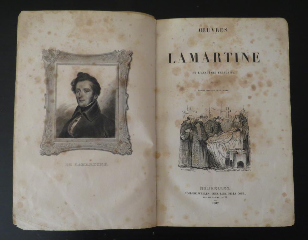 ❗️ Ламартин А. - Путешествие на Восток и другие произведения - 1837 г. - Редкость!!! ❗️