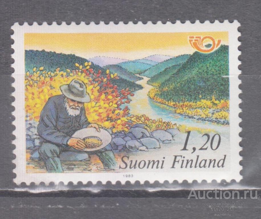 Финляндия 1983 старатель в Северной Финляндии Mi922 MNH