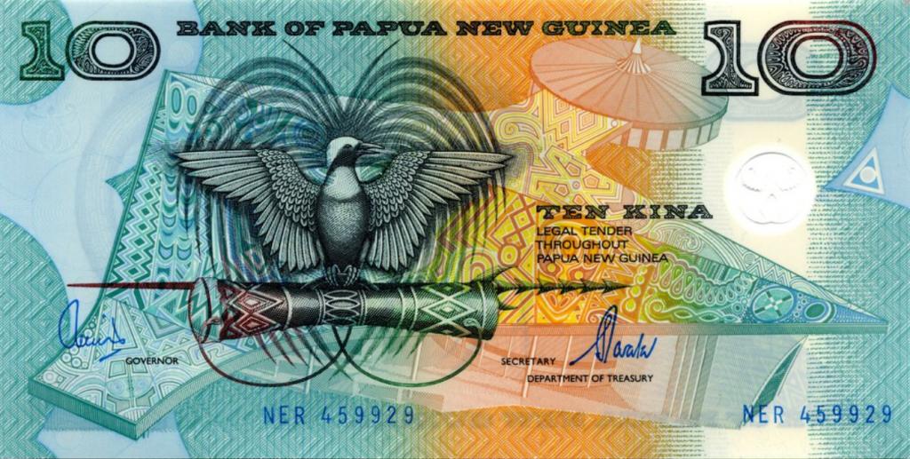 Папуа-Новая Гвинея 10 кина 2000 год ПРЕСС/UNC