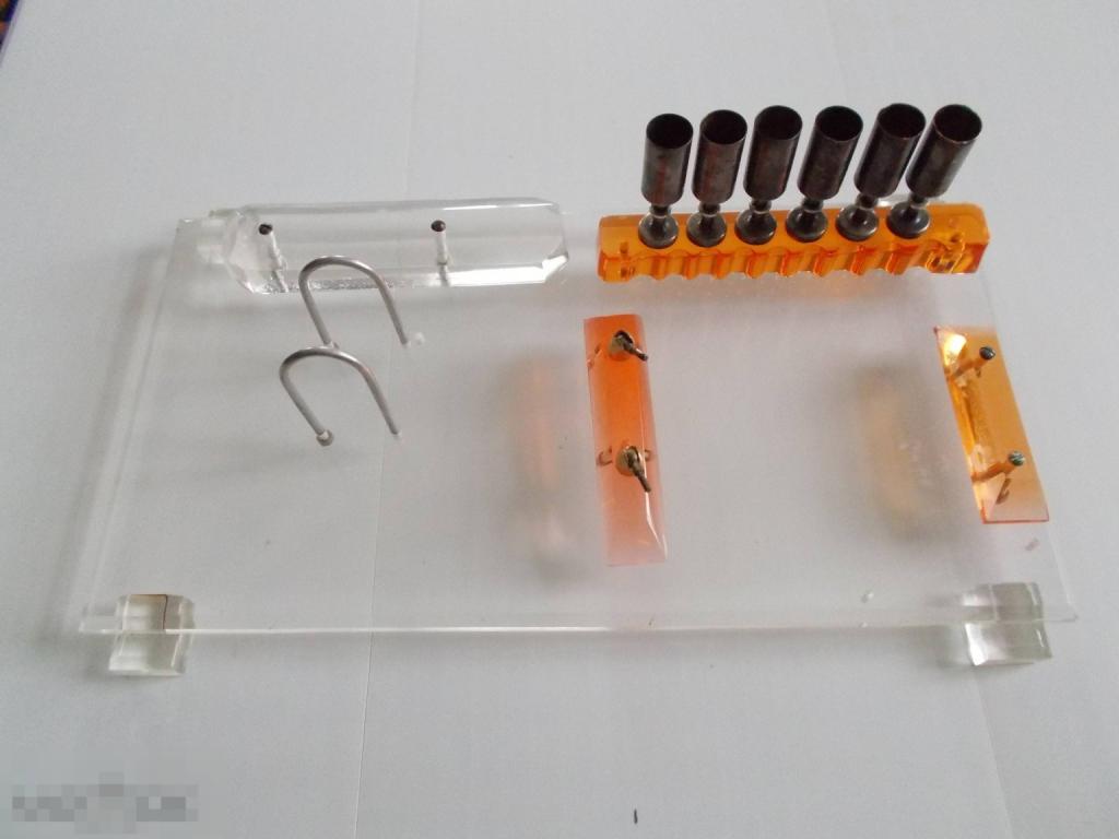 Настольный письменный прибор СССР. Оргстекло. 