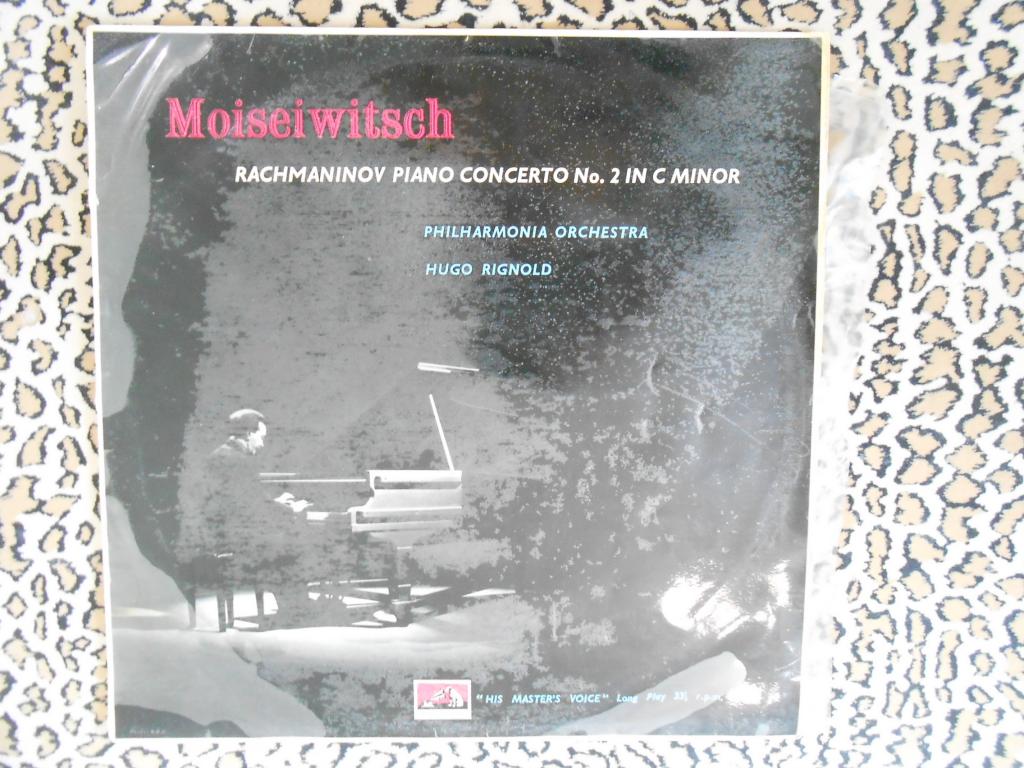 LP Rachmaninov, Moiseiwitsch – Rachmaninov Piano Concerto No. 2 In C Minor