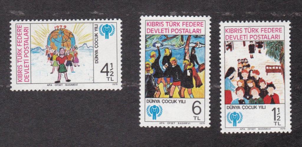 Турецкий Кипр 1979 Год ребёнка ЮНИСЕФ (3029)