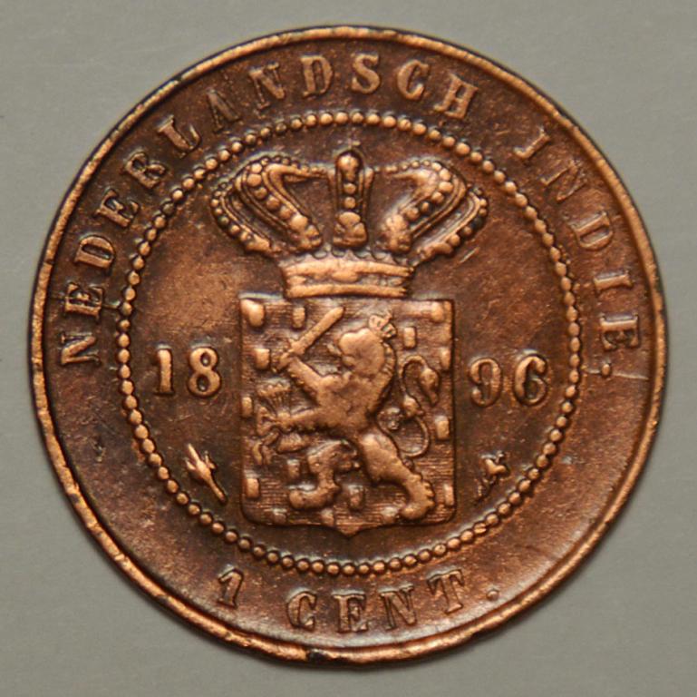 Нидерландская Ост-Индия 1 цент 1896 (Н9)