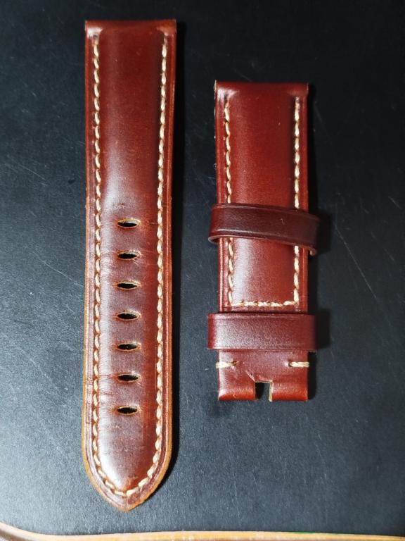 РЕМЕШОК ДЛЯ ЧАСОВ PANERAI ИЗ КОЖИ ТЕЛЁНКА.