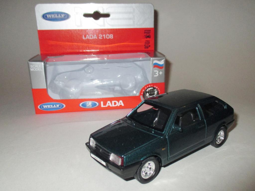 модель авто VAZ 2108 Lada / ВАЗ 2108 Лада (WELLY) Читайте описание!!!