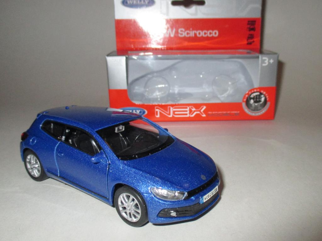 модель авто Volkswagen Scirocco / Фольксваген Сирокко (WELLY) Читайте описание!!!