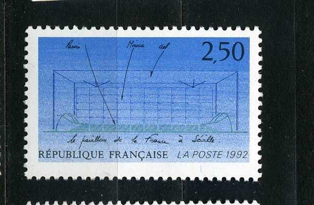 Франция. Выставка Экспо. Строительство. Серия. 1992.**