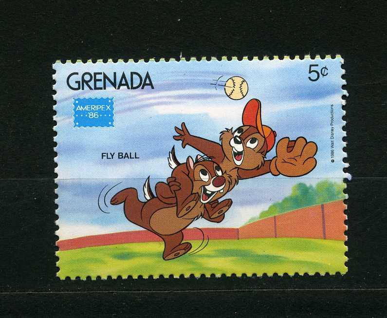 Гренада. Дисней, Чип и Дейл спешат на помощь. Мультфильмы. 1986**