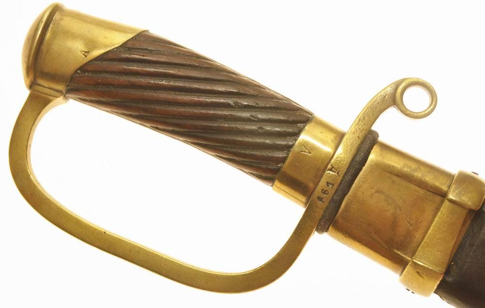 Шашка драгунская солдатская обр. 1881 года. Клинок с клеймом