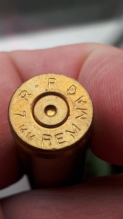Гильза патрона 7mm Remington Magnum / 7 Rem Mag,  латунь