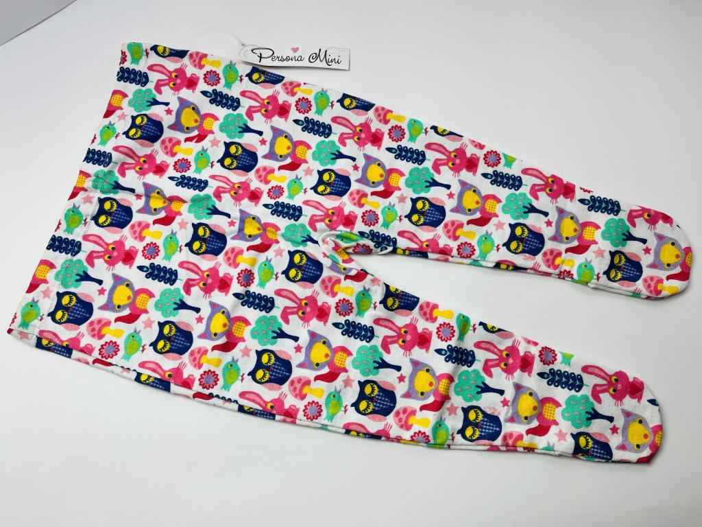 Ползунки. Зайчики и совы. Размер: 48. Рост: 74 см 