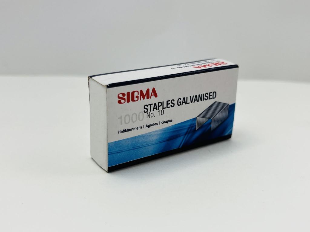 Скобы для степлера № 10, 1000 штук. Sigma 