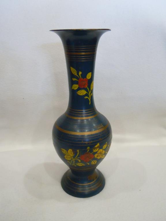 Ваза Индия, 1950гг, (металл), выс-28см