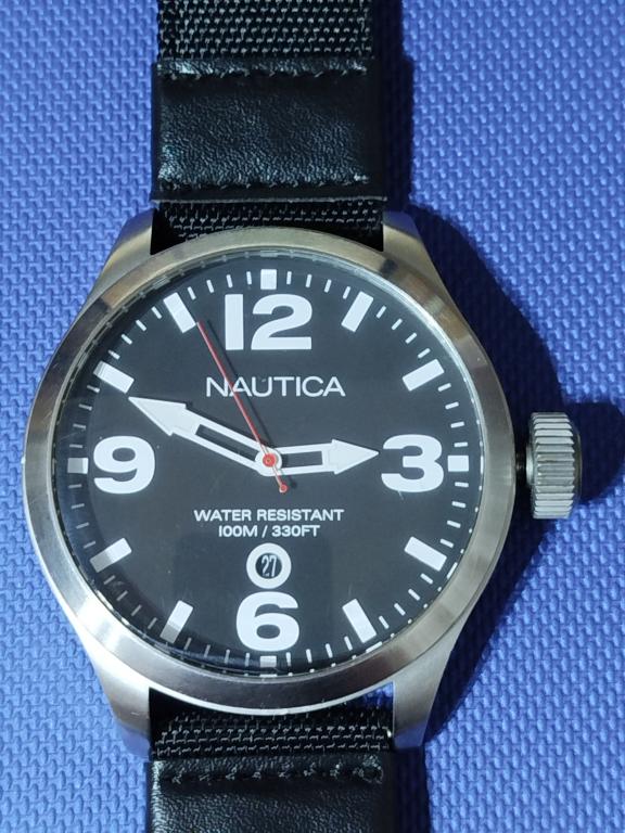 ОРИГИНАЛЬНЫЕ ЧАСЫ NAUTICA A12561G.ВОДОЗАЩИТА 100 М.