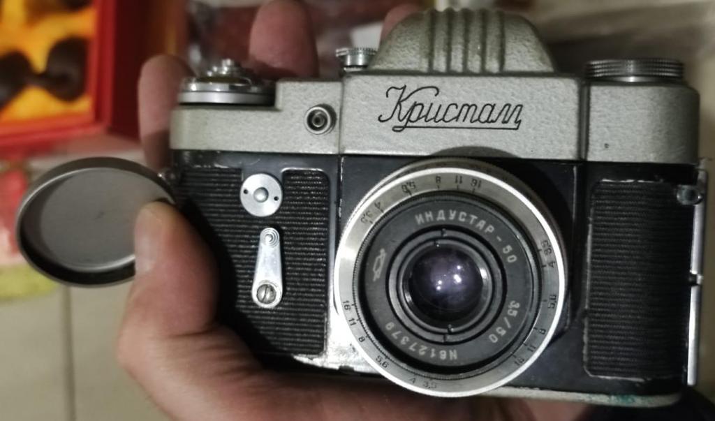 фотоаппарат Кристалл, коллекционный винтаж, редкий