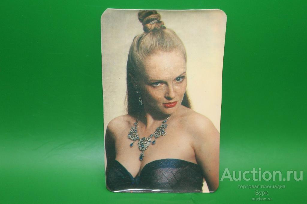 карманный календарик 1990 актриса Ирина Цивина