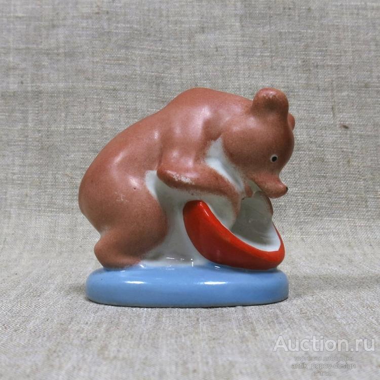 Статуэтка фарфоровая ТОПТЫЖКА, Сысерть, 1970-е гг.