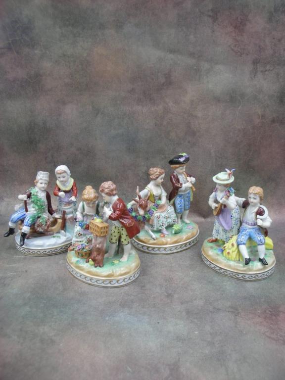 Статуэтка. Фарфор. Времена года. Dresden. Германия