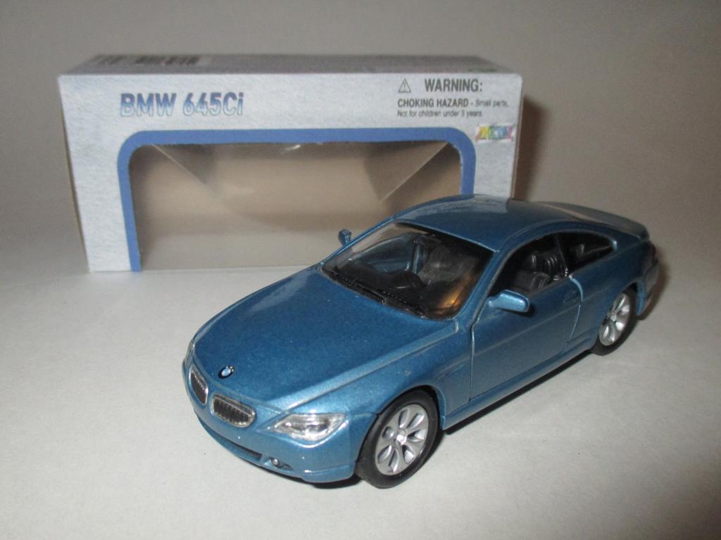 модель авто BMW 645 Ci / БМВ 645 (WELLY) Читайте описание!!!