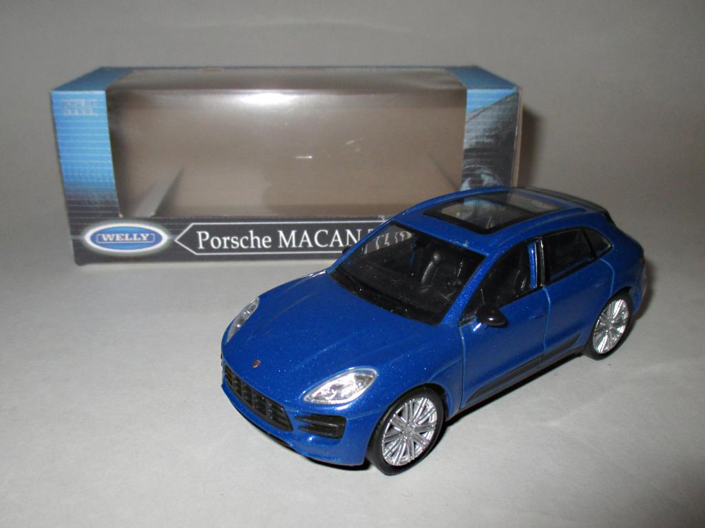 модель авто Porsche Macan Turbo / Порше Макан Турбо (WELLY) Читайте описание!!!