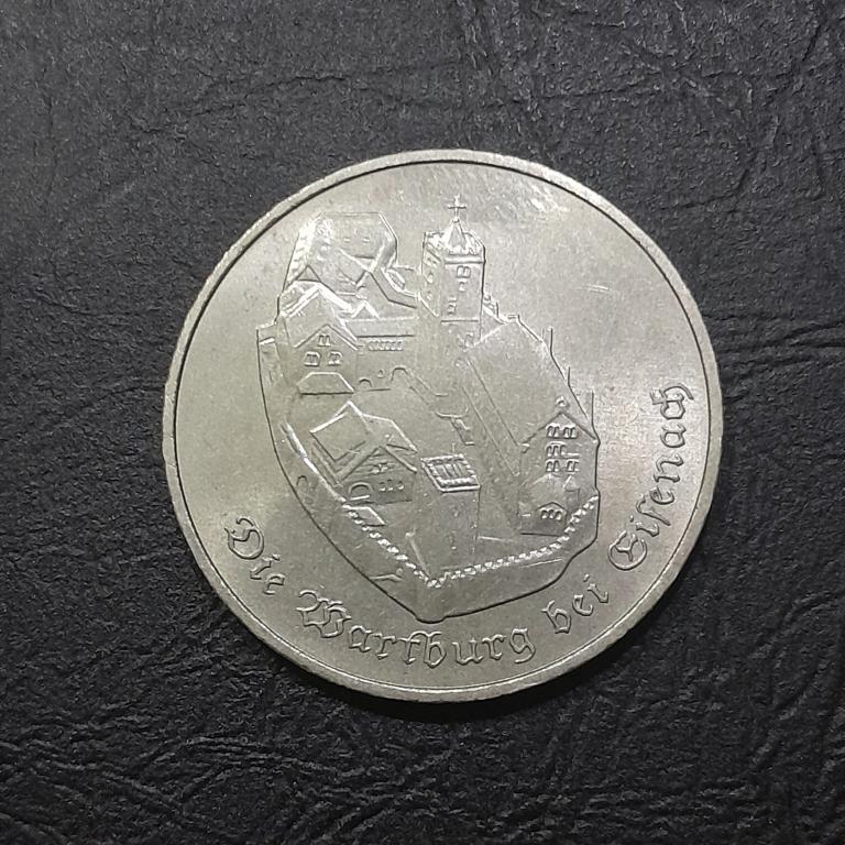 5 марок 1982 год ГДР.