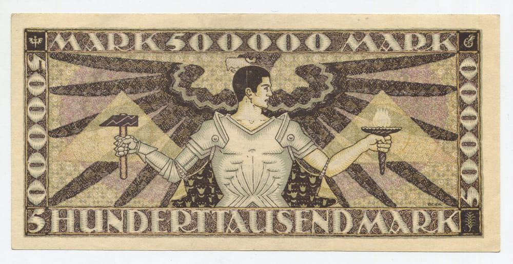 ГЕРМАНИЯ/МАНГЕЙМ 500000 МАРОК 1923