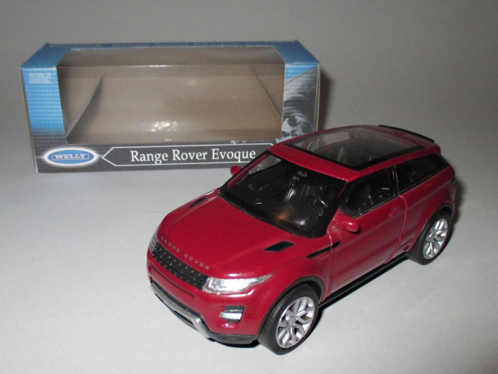 модель авто Land Rover Range Rover Evogue / Рендж Ровер Эвог (WELLY) Читайте описание!!!
