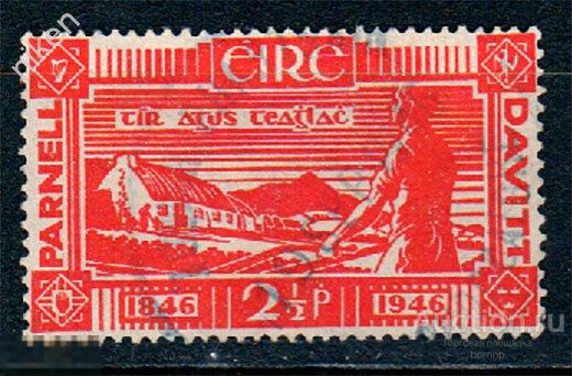 ИРЛАНДИЯ 1946 ЗЕМЕЛЬНАЯ РЕФОРМА КРЕСТЬЯНИН С ПЛУГОМ СЕЛЬСКОЕ ХОЗЯЙСТВО 47-2-261