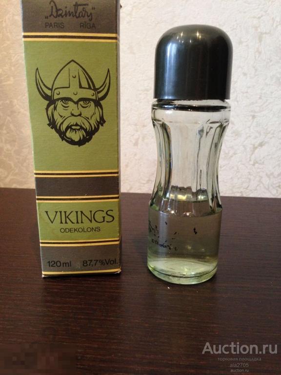 Одеколон Викинг, Дзинтарс Рига Vikings Dzintars, винтаж СССР