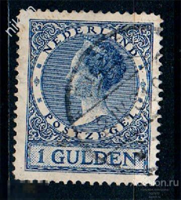 НИДЕРЛАНДЫ 1926 КОРОЛЕВА ВИЛЬГЕЛЬМИНА 1 ГУЛЬДЕН 63-246