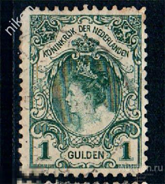 НИДЕРЛАНДЫ 1898 КОРОЛЕВА ВИЛЬГЕЛЬМИНА СТАРИННЫЕ МАРКИ 19 ВЕКА 63-243