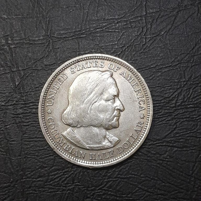 50 центов 1893 год США.
