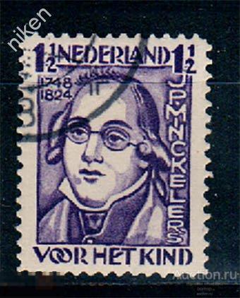 НИДЕРЛАНДЫ 1928 УЧЕНЫЙ ХИМИК ФИЗИК ФИЛОСОФ ЖАН-ПЬЕР МИНКЕЛЕРС 63-240