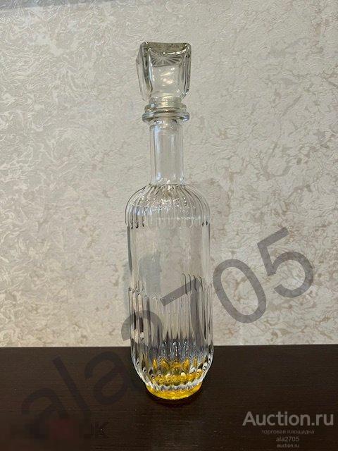 Графин с пробкой, винтаж, СССР,  0.5 л, клеймо