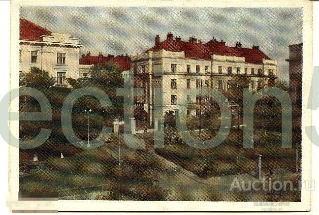 Станислав.Жилой дом железнодорожников. 1958г.