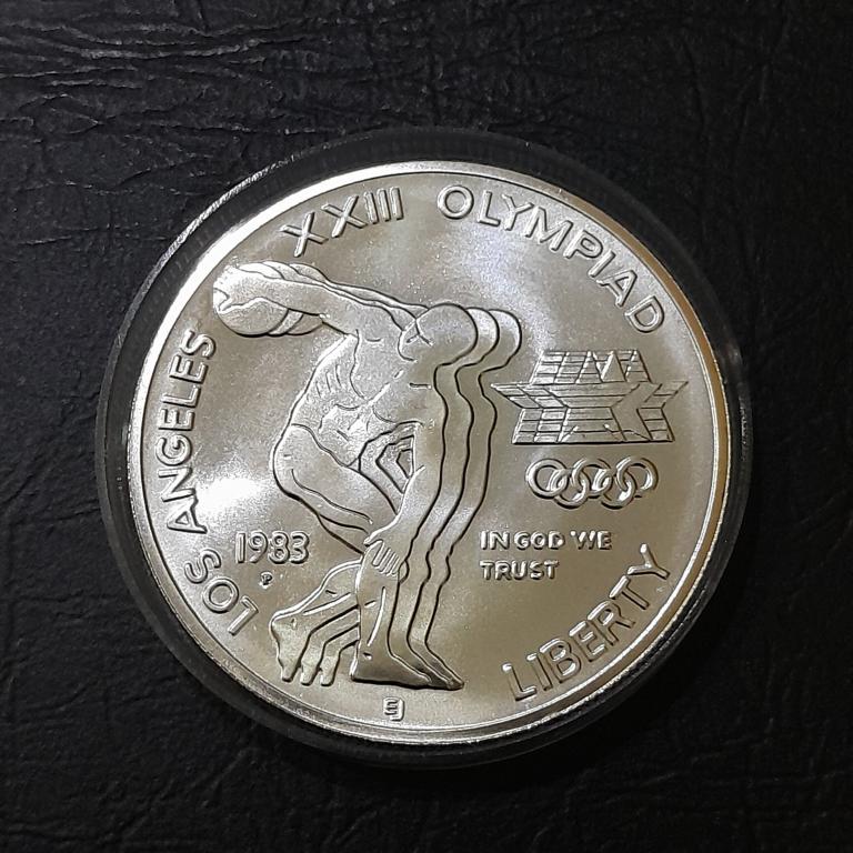 1 доллар 1983 год США.