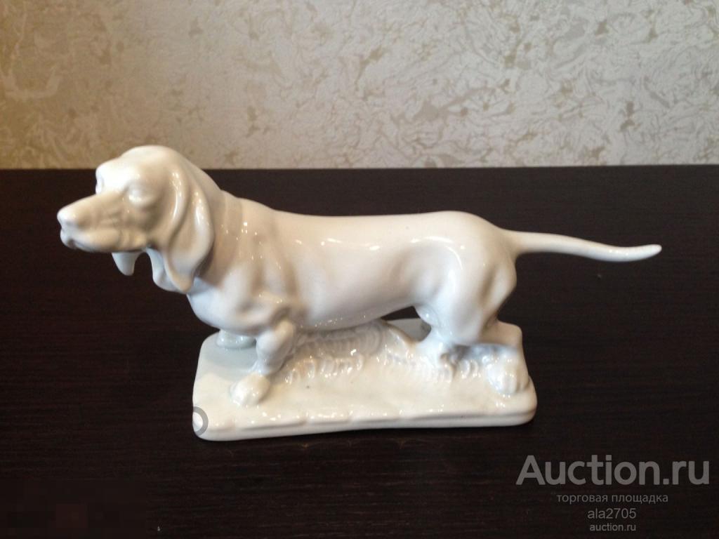 Фарфоровая статуэтка Бигль, Румыния 70г.
