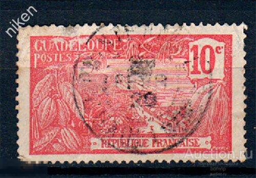 ГВАДЕЛУПА 1905 ФРАНЦУЗСКИЕ КОЛОНИИ ПЛАНТАЦИИ ВАНИЛИ БАНАНЫ СЕЛЬСКОЕ ХОЗЯЙСТВО 55-2-247