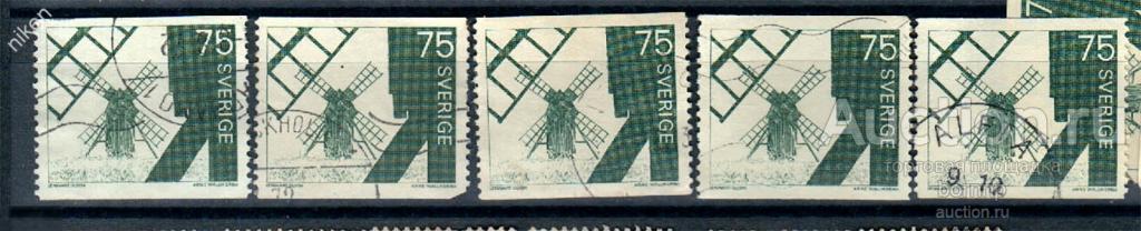 ШВЕЦИЯ 1971 ВЕТРЯНАЯ МЕЛЬНИЦА ОСТОВ ЭЛАНД ГЕОГРАФИЯ ПОШТУЧНО 63-279