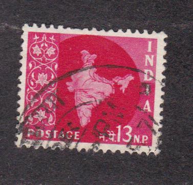 Индия 1957 Стандарт Карта (3113)