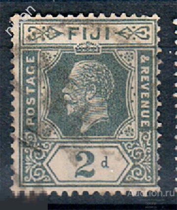 ФИДЖИ 1912-1922 БРИТАНСКИЕ КОЛОНИИ КОРОЛЬ ГЕОРГ V 48-2-114