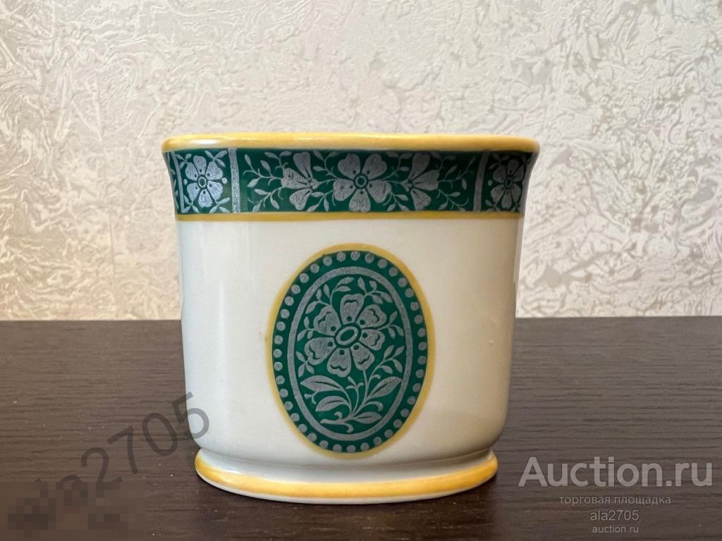 Фарфоровая спичечница, подставка  для зубочисток, Oscar Schaller & Co. Nachfolger, Germany, 1930 г.