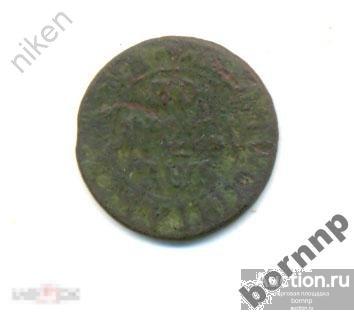 ПОЛУШКА ПЕТР 1 1706 КРАСАВИЦА ПАТИНА КЛАДОВАЯ СТАРИННЫЕ МОНЕТЫ 635