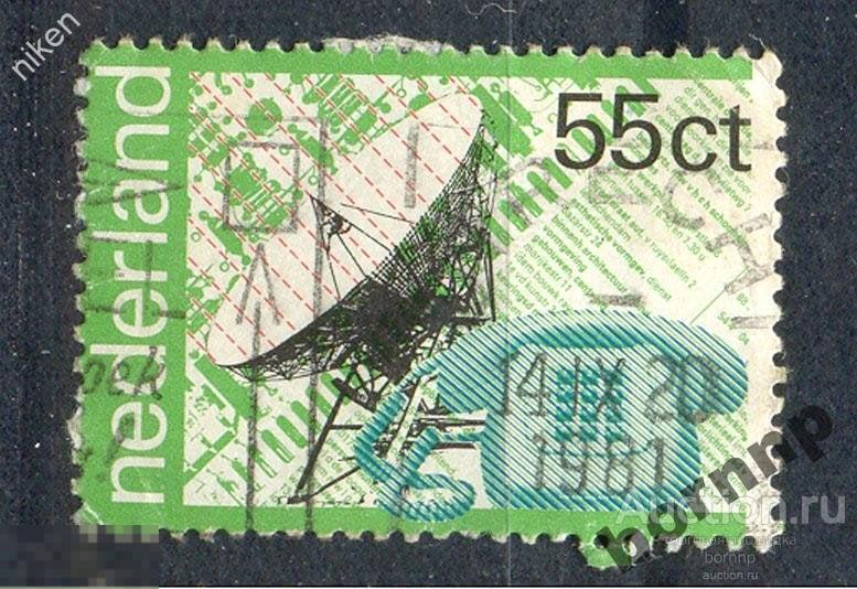 НИДЕРЛАНДЫ 1981 ТЕЛЕФОН СВЯЗЬ КОСМОС КОММУНИКАЦИИ 16