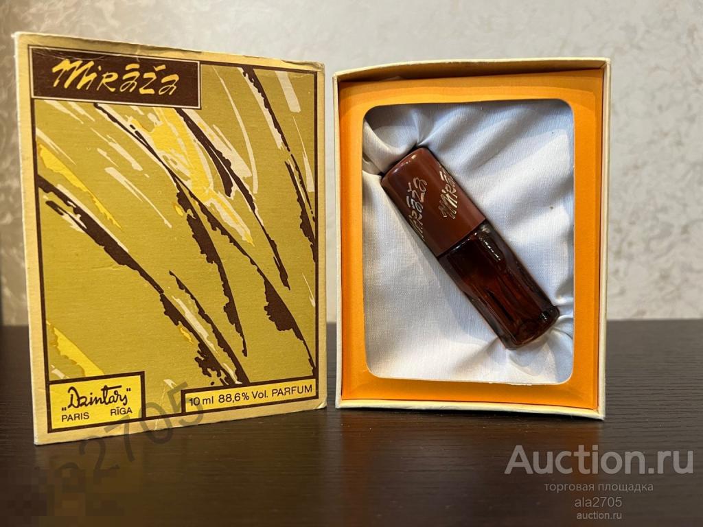 Духи Мираж Дзинтарс,  Miraza  Dzintars, винтаж 1992 г.